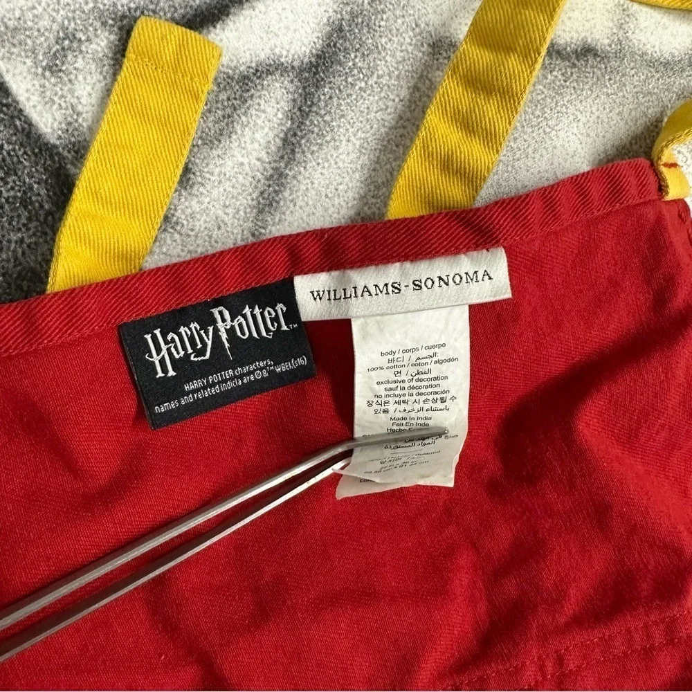 William Sonoma x Harry Potter Gryffindor kitchen apron